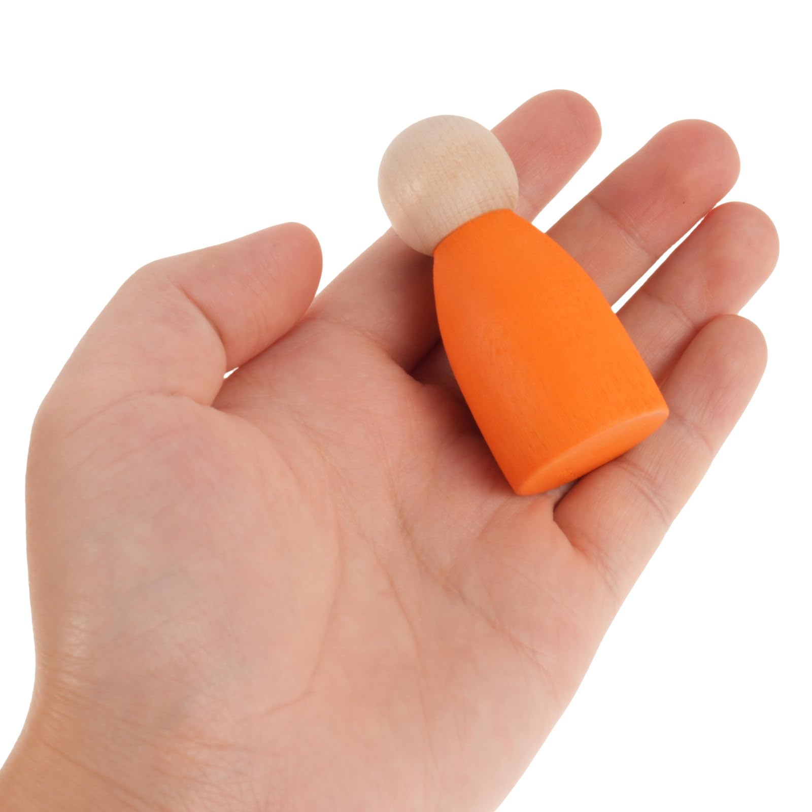 Gatuida 12 Piezas de Juguetes de Madera para clasificar y apilar - Figuras pequeñas de arcoíris para desarrollar la motricidad Fina en Edad Preescolar - Bloques de construcción para Contar para