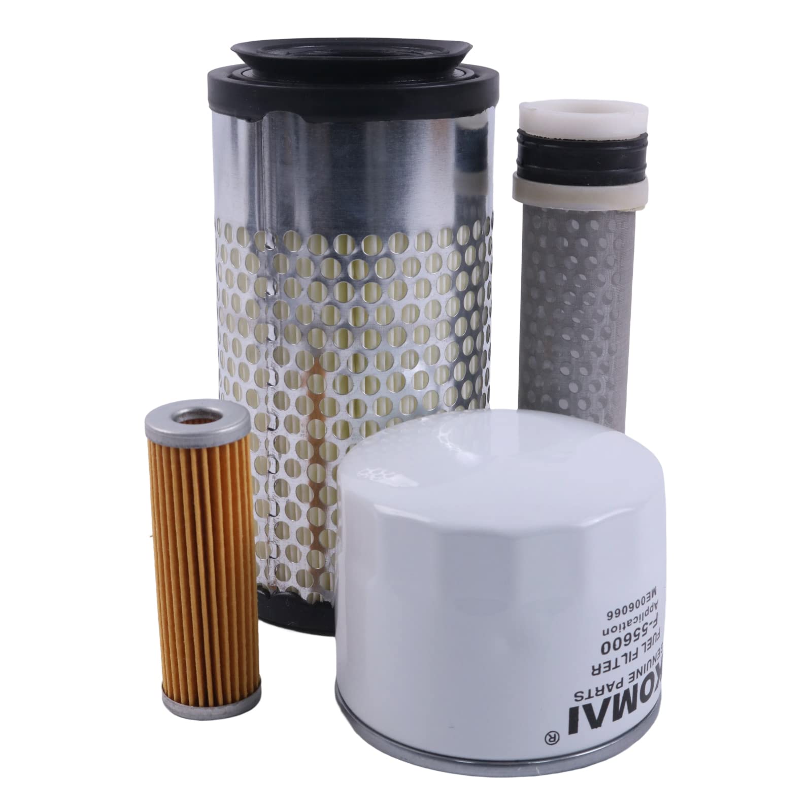 Solarhome Service Filter Kit Compatible with Kubota K008 & K008-3 Excavator with D722 Engine (SN 20063)