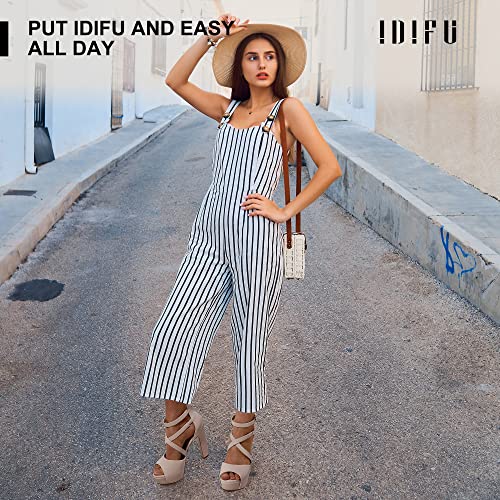 Idifu Women's In5 Charcy Crisscross Strappy Platform High Chunky Heels Peep Toe Pump Party Heeled Sandals(9 M Us, Nude Nubuck) #TOP3