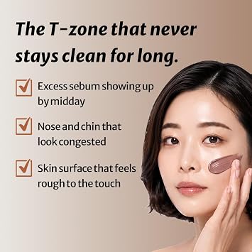 1.618 Volcanic Clay Mud Blackhead Mask | Korean Style Pore & Sebum Clay Mask for Deep Cleansing | Fast-Drying, Wash off Type, 4.23oz