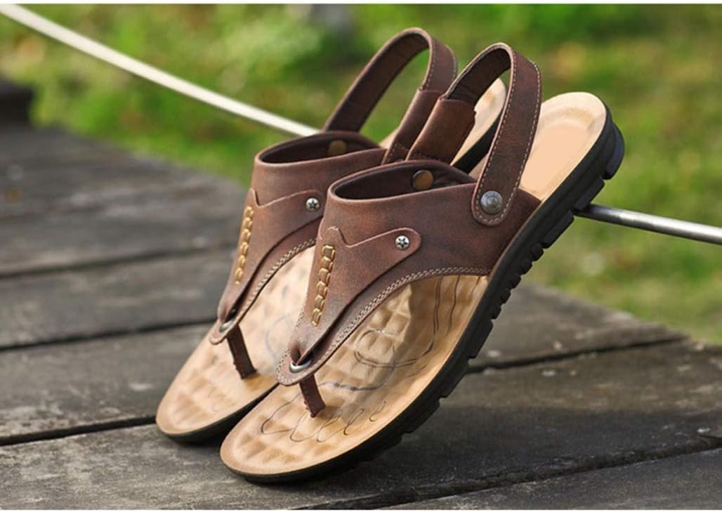 [シュウカ] 夏 ビーチサンダル メンズ リゾートシューズ ソフト アウトドア コンフォート シンプル ビーサン トングサンダル 滑