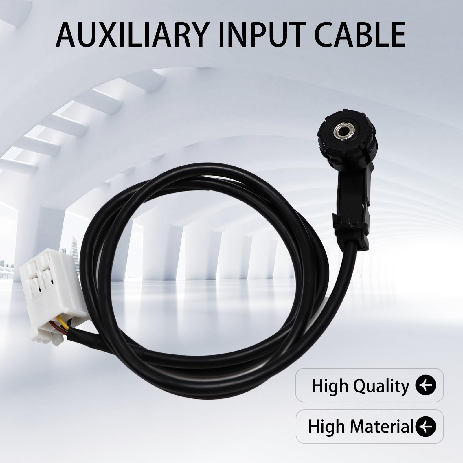 Kabel wejściowy do radia Aux do klasy C W203 S203 CL203 CLK W209 C209 A209 Aux wejście radiowe kabel wiązka przewodów A2034401808