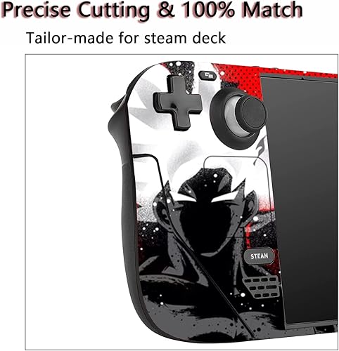 Miniatura 3 de Decanjoins Adhesivo para la piel compatible con cubierta de vapor calcomanía protectora de vinilo resistente a los arañazos antihuellas dactilares