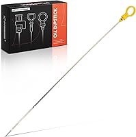 A-Premium Stainless Steel Engine Oil Dipstick for Chevy Tahoe, GMC Yukon, Cadillac Escalade 5.0L/5.7L 1995-2000 - Direct Fit