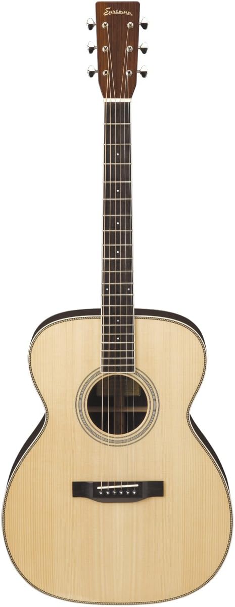 Eastman E20OM Orchestra Model Guitar with hard case