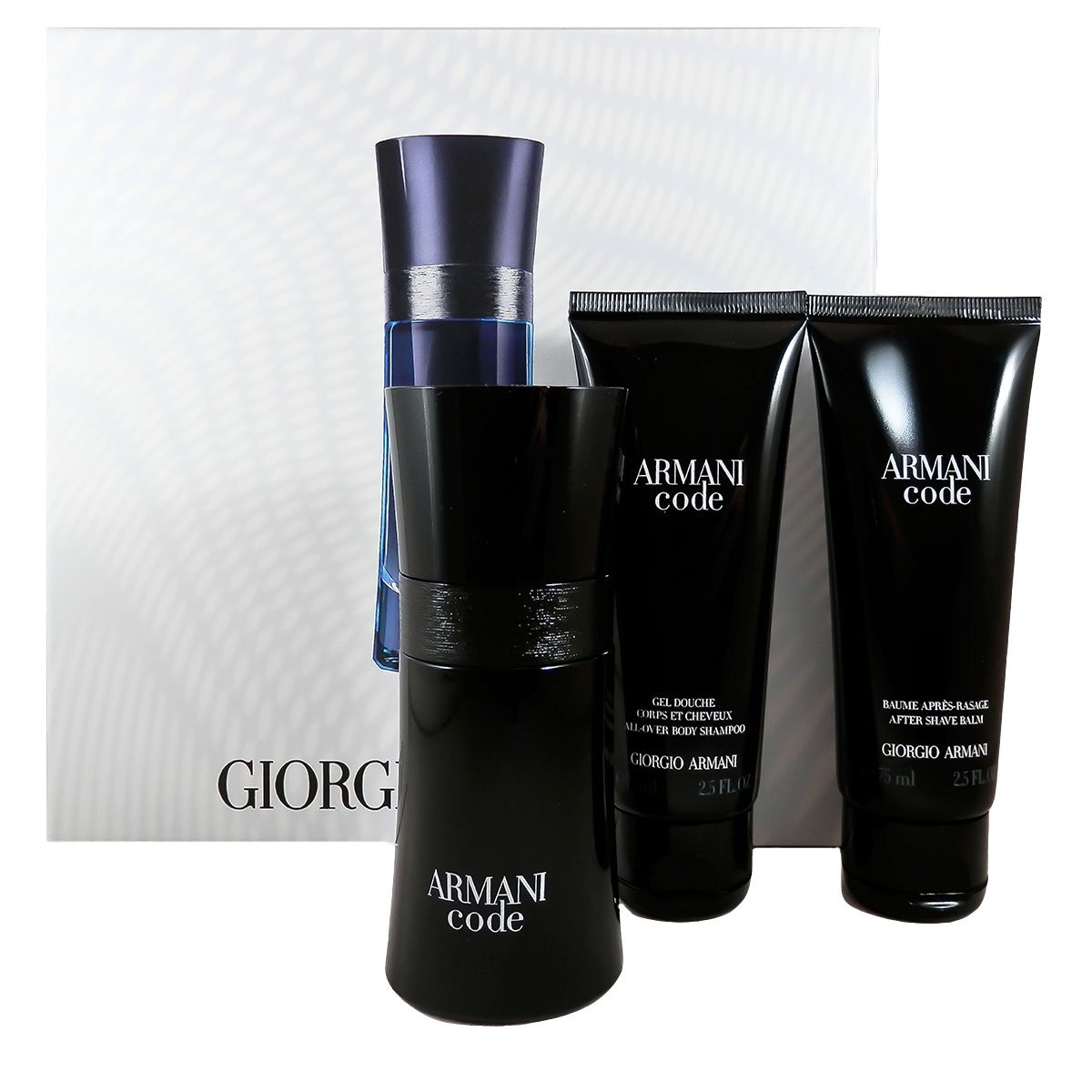 Giorgio Armani Armani Code homme/man Set, Eau de Toilette (50 ml), Duschgel (75 ml), After Shave Balm (75 ml)