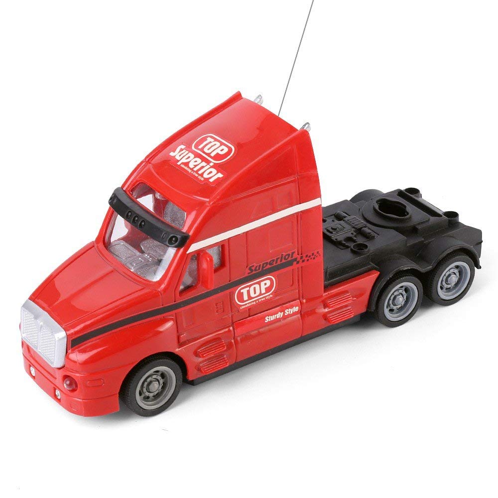 RC Truck 120 Scale Battery Operated Big Rig Semi Long Hauler Trailer