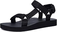 YOCCI Women's Sport Hiking Sandals with Arch Support, Yoga Mat Insole, Lightweight Water Shoes for Beach & Outdoors