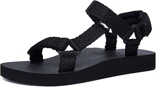 YOCCI Women's Sport Hiking Sandals with Arch Support, Yoga Mat Insole - Lightweight Outdoor Water Shoes