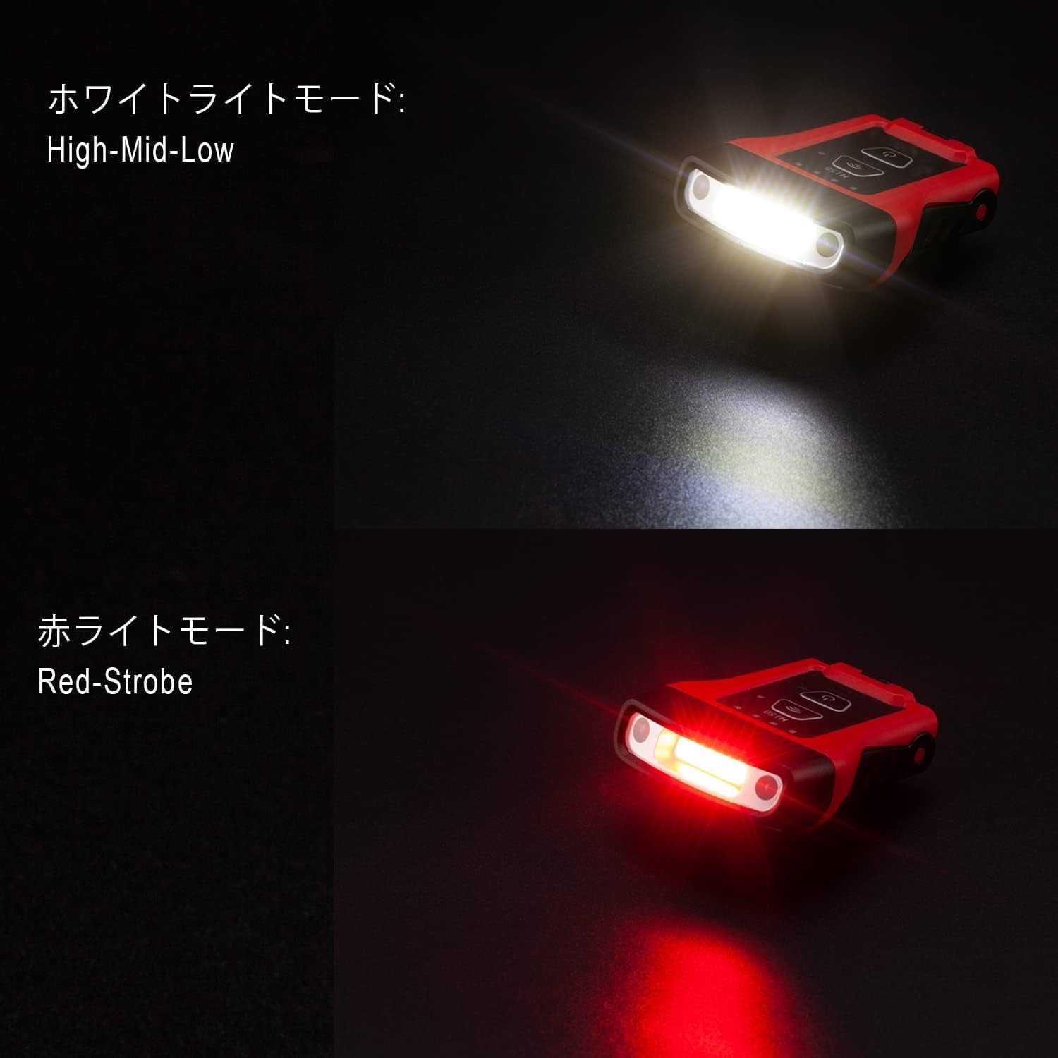 Amazon.co.jp: Max 150ルーメン 充電式LEDヘッドライト ヘルメット