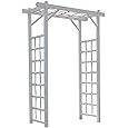 Vienna 49" W x 91" H Vinyl Arbor