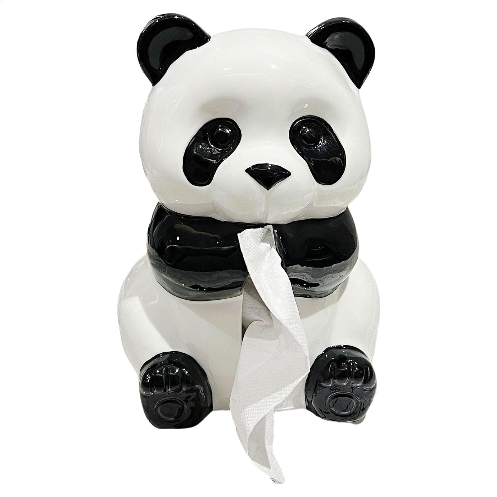 Porte-papier de soie panda déco pour égayer votre salle de bain
