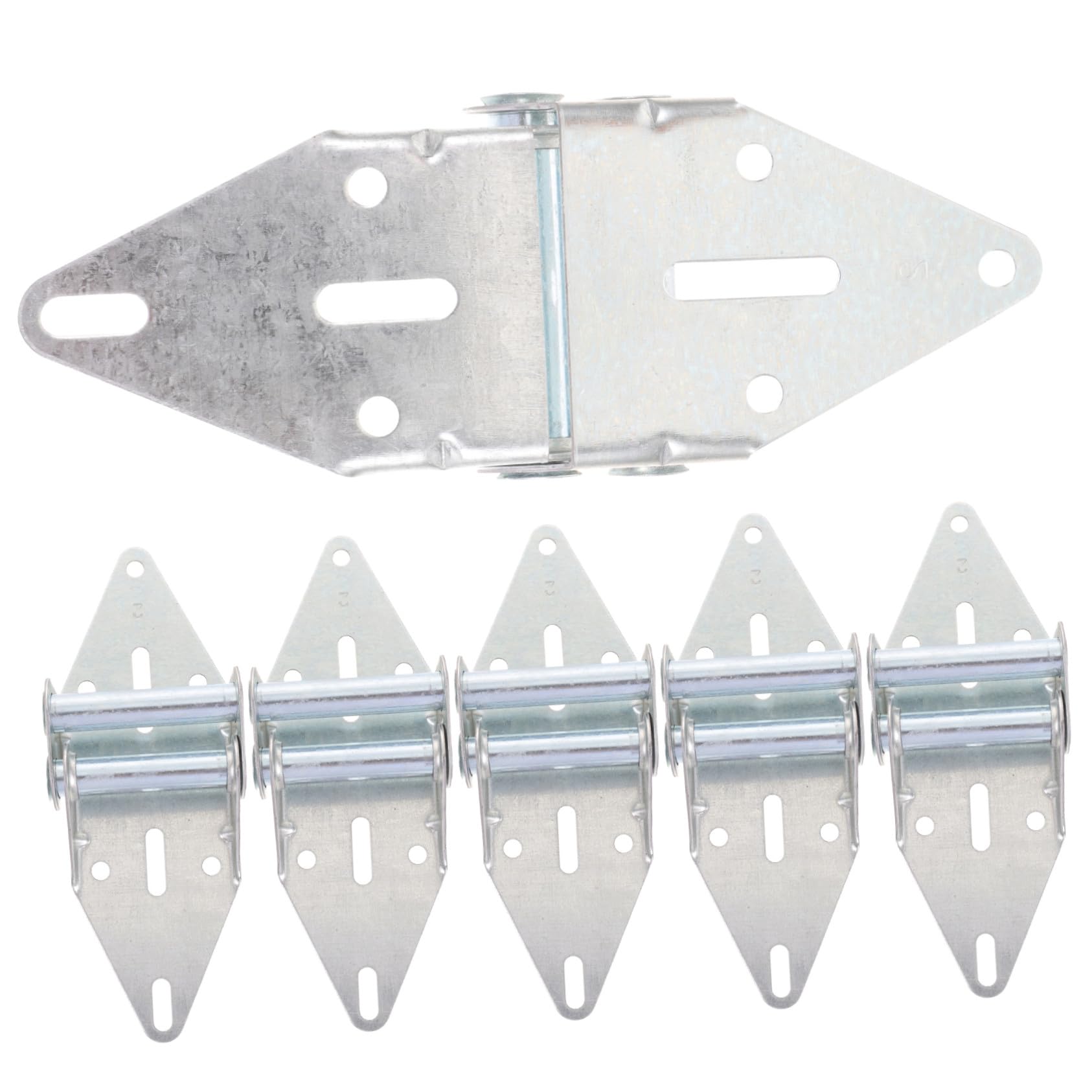 Charnières robustes en fer lot de 6 pour support de porte de garage résidentiel