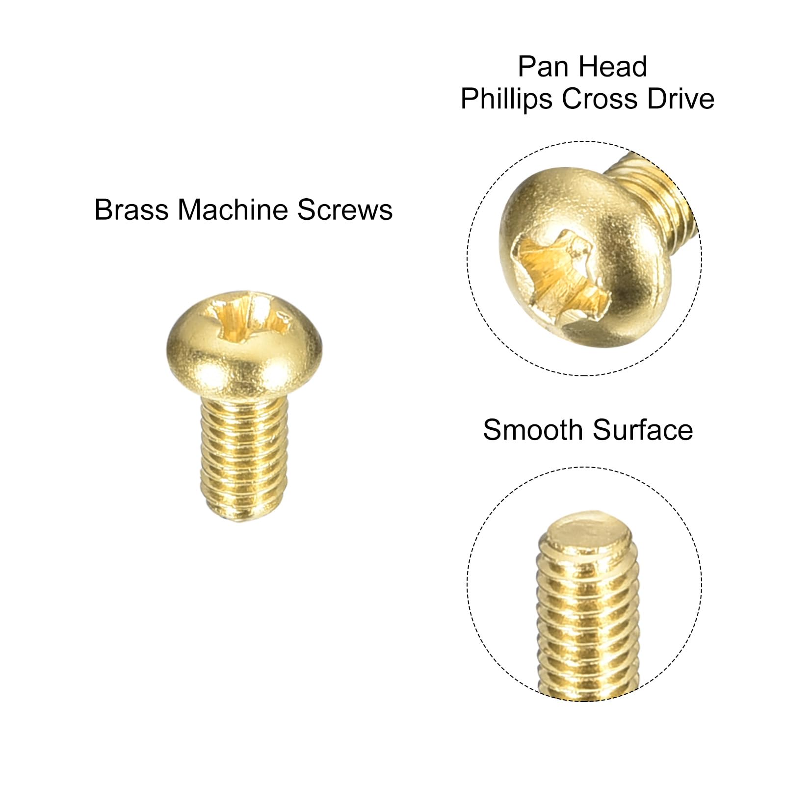 Set Viti Per Montaggio PC Fai Da Te Viti Per Computer Phillips – 25 O 100 Pezzi, Testa Tonda, M3x0.5, Zincatura Nera, Fai Da Te Senza Attrezzi Speciali Think Phone - Foto 12