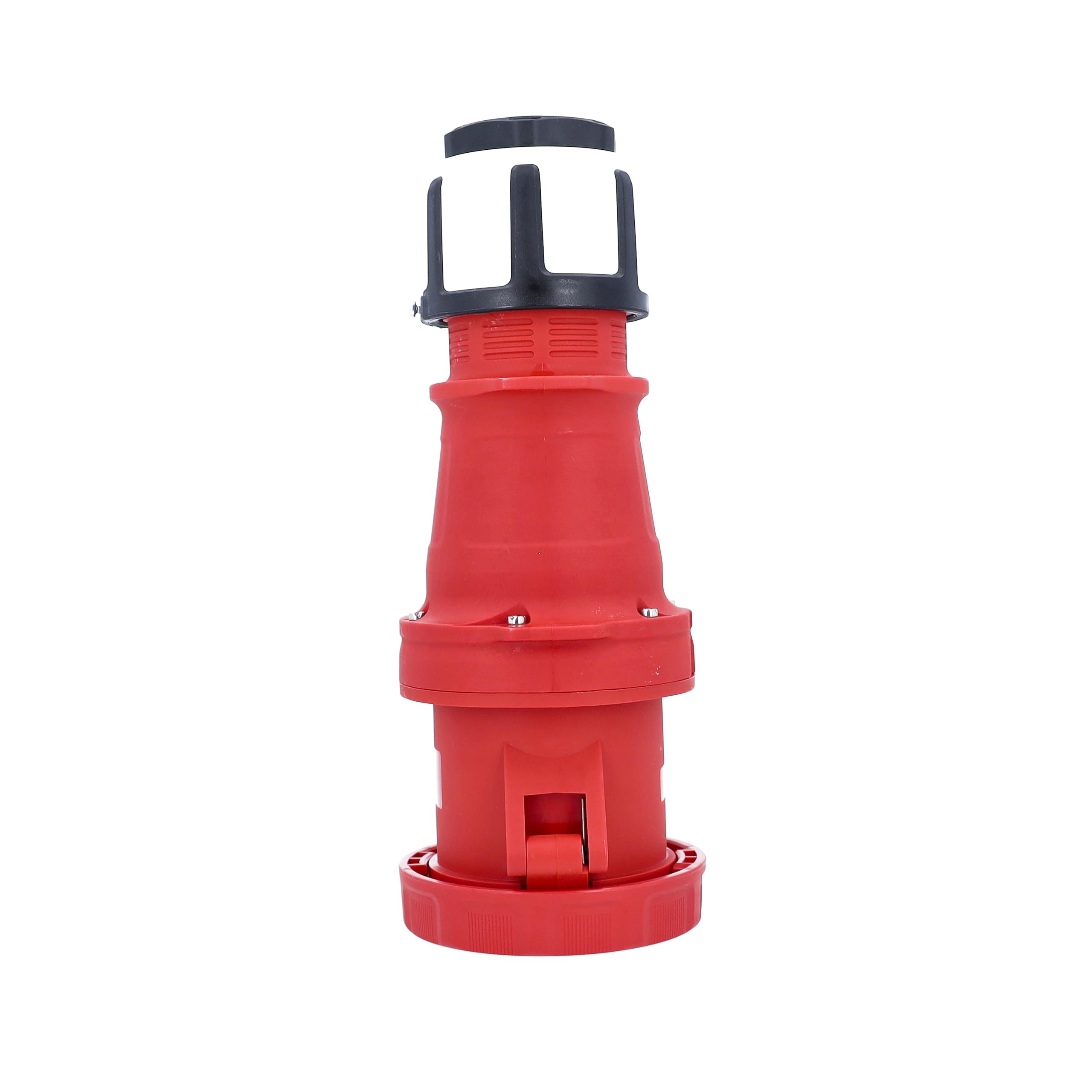 as - Schwabe Mennekes Acoplamiento CEE de 400 V 125 A con Rosca, 1 Pieza, Rojo, 61429
