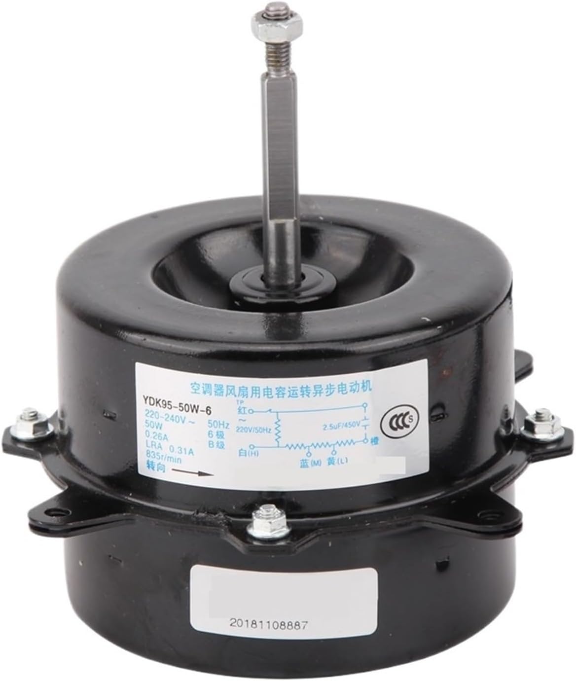 Air Conditioner Machine Motor YDK95-50W-6 YDK95-40-6 YDK29-6I