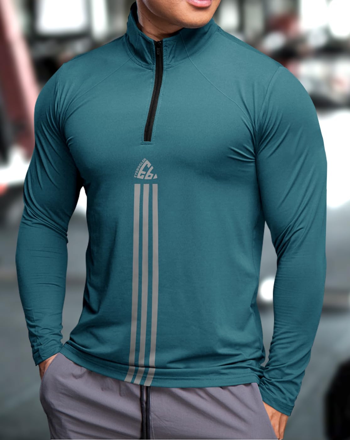 Edles Monk - Camiseta de manga larga para hombre