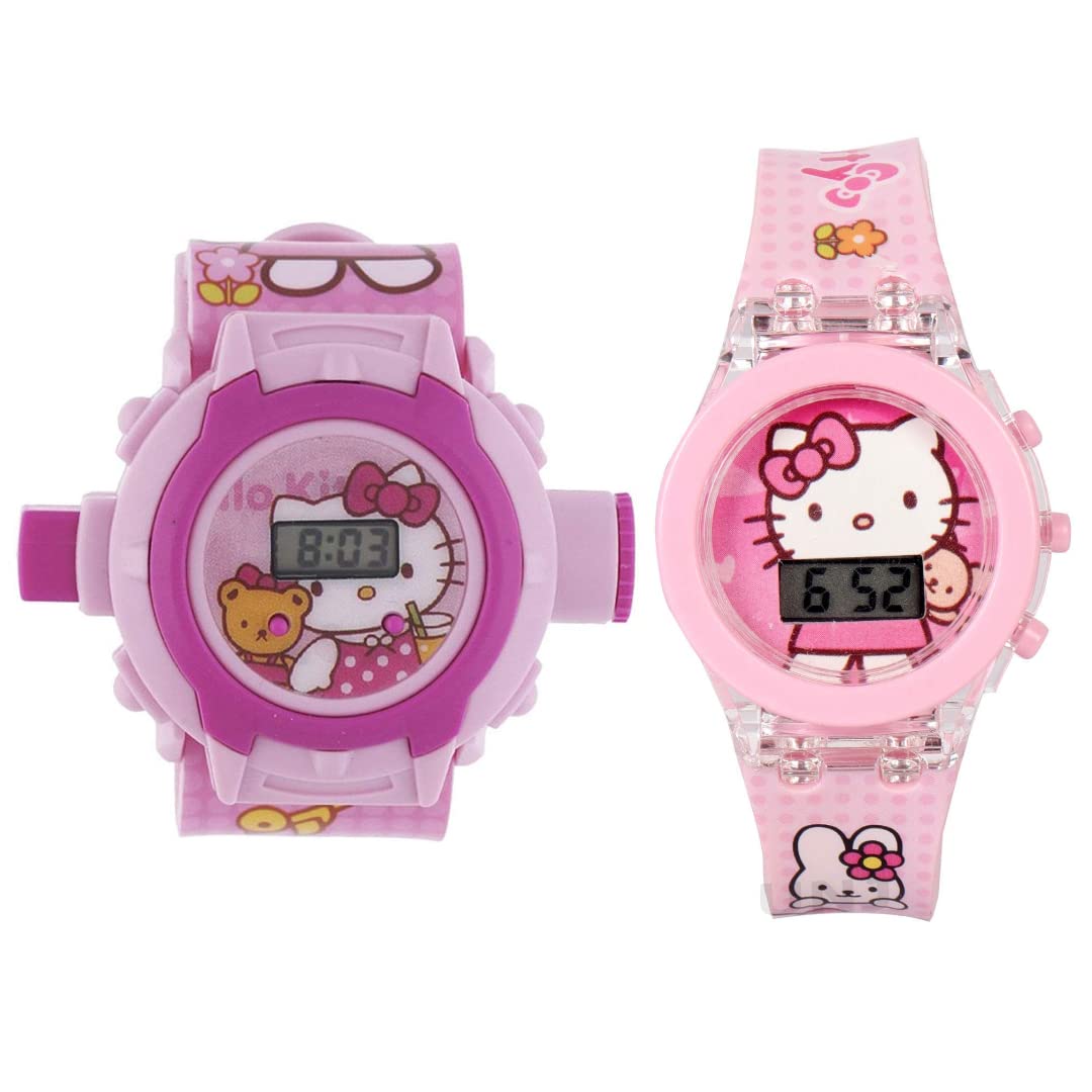 UnequeTrend Digital 24 Images Projector Watch & 7 Light Glowing Watch for Kids Child Boys & Girls, Combo Pack of 2 (Pink-3) (B09R2CN8Z6) Amazon Price History, Amazon Price Tracker