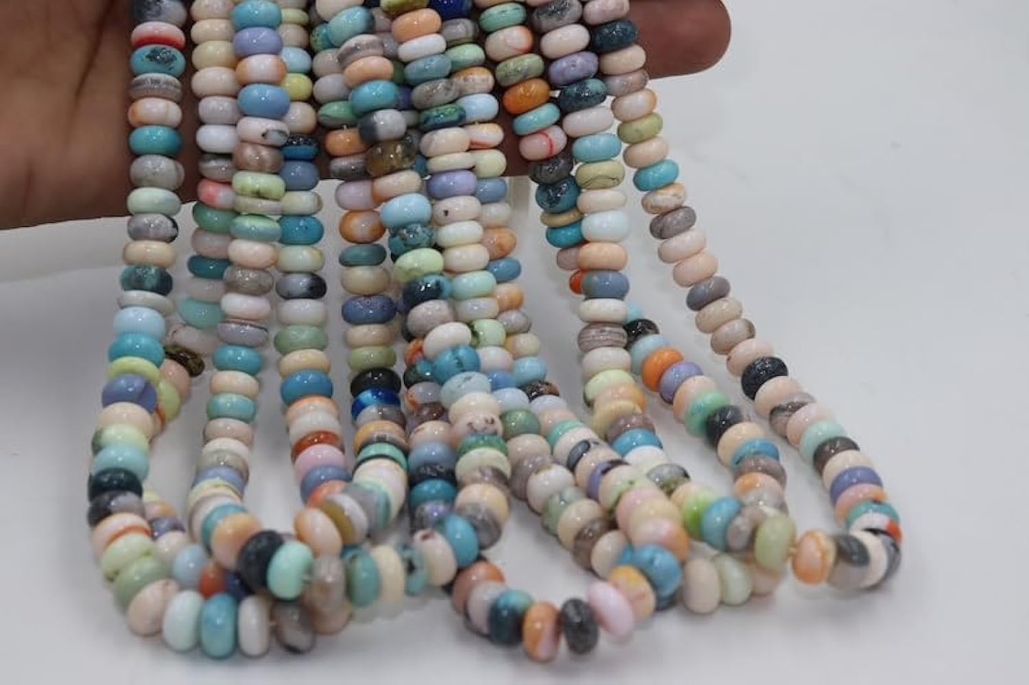 Perles rondes à facettes de qualité supérieure pour bijoux artisanaux