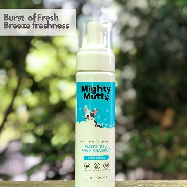 Foto 8 de 8 de Mighty Mutt Champú Hipoalergénico Sin Agua para Perros