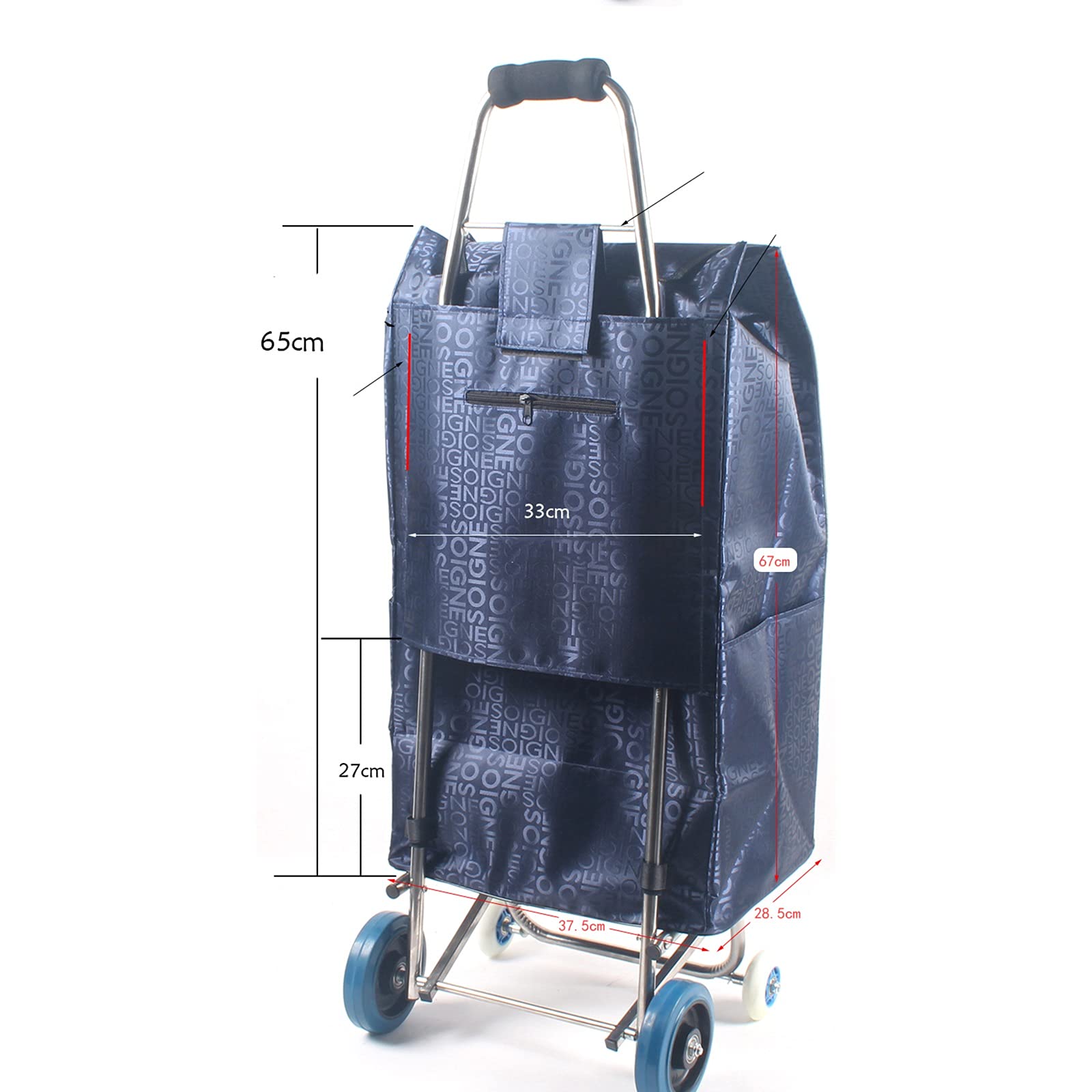 Wagentaschen-Ersatz Aus Oxford Tuch – Wasserdichte Aufbewahrungstasche, 32x20x66 Cm, 36 Liter Fassungsvermögen