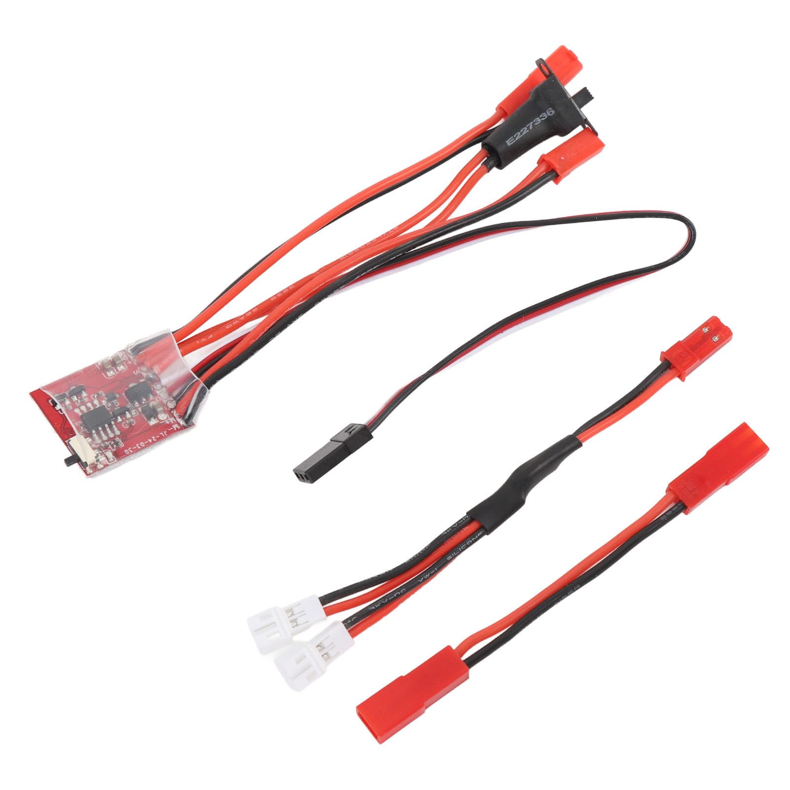 RC ESC Electronic Speed Controller, RC Car ESC Speed Controller Widely Applicable for 1/18 Car