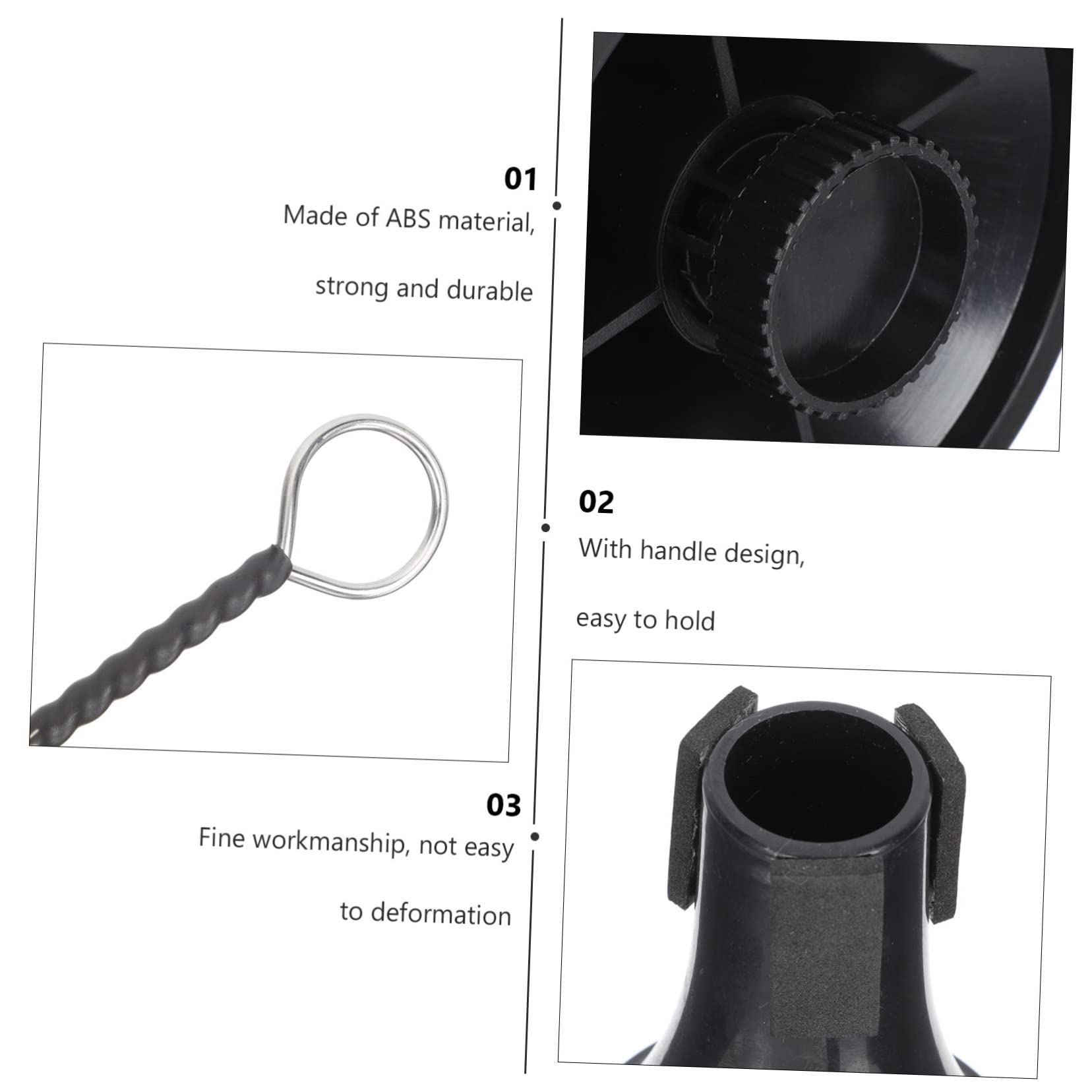 TOYANDONA 3sets Pulizia Per Tromba Kit Professionale Con Spazzole Flessibili Supporto e Accessori Per Manutenzione Strumenti Fiato Per Trombe e Cornetti