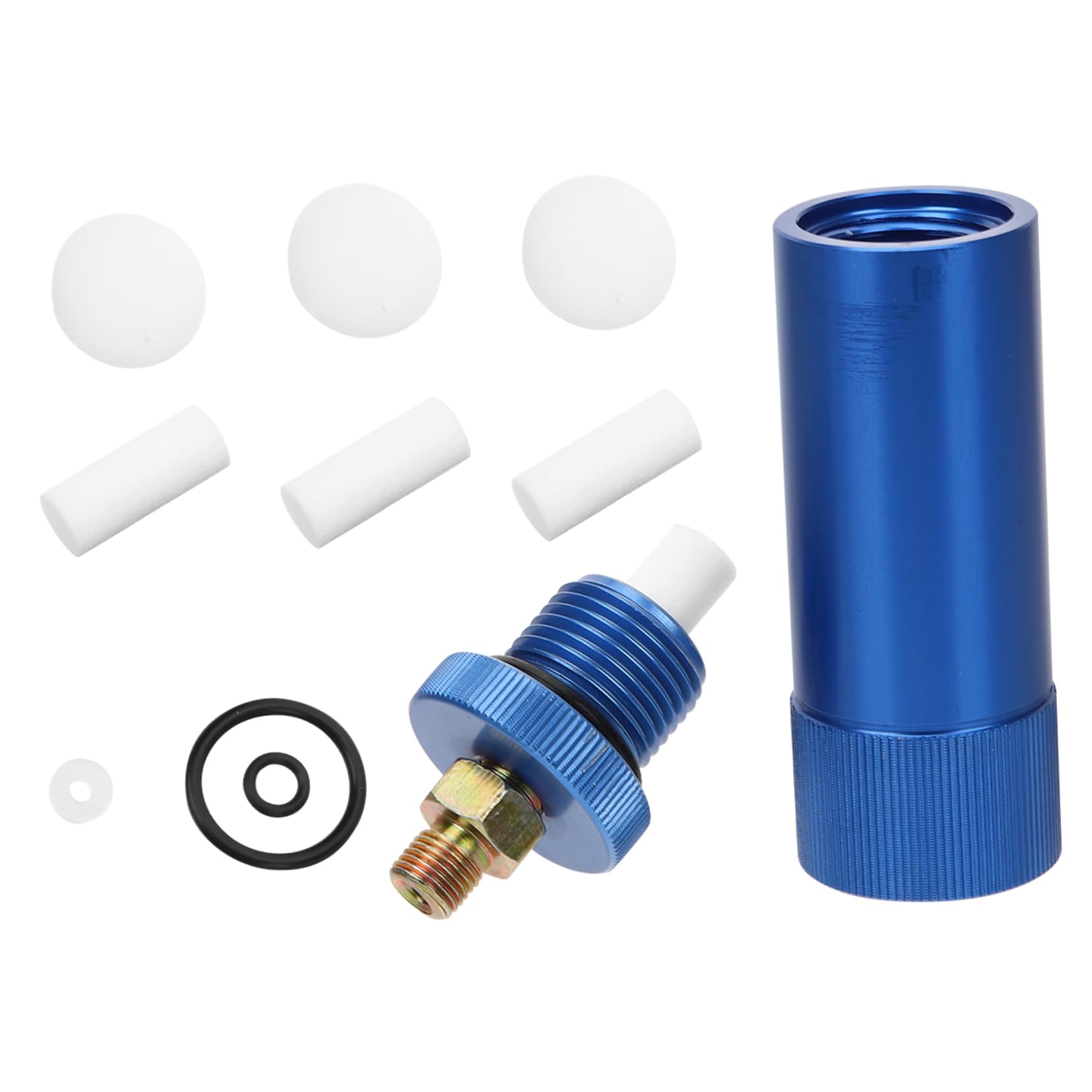 NUOBESTY 2 Pezzi Separatore Alta Pressione per Compressore Filtraggio Facile da Installare per Ad Aria e Compressori