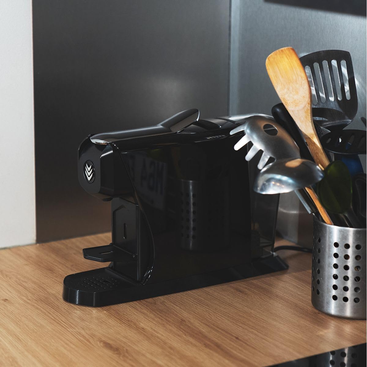Malongo Máquina de cápsulas Expresso EOH negra, fabricada en Francia