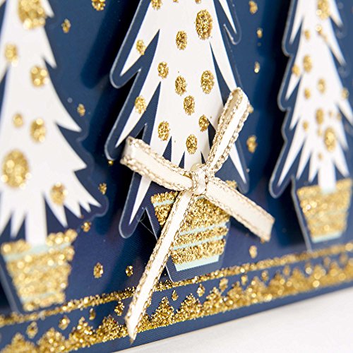 Hallmark Conjunto sortido de cartões de Natal embalados (pacote com 24 cartões de Natal feitos à mão
