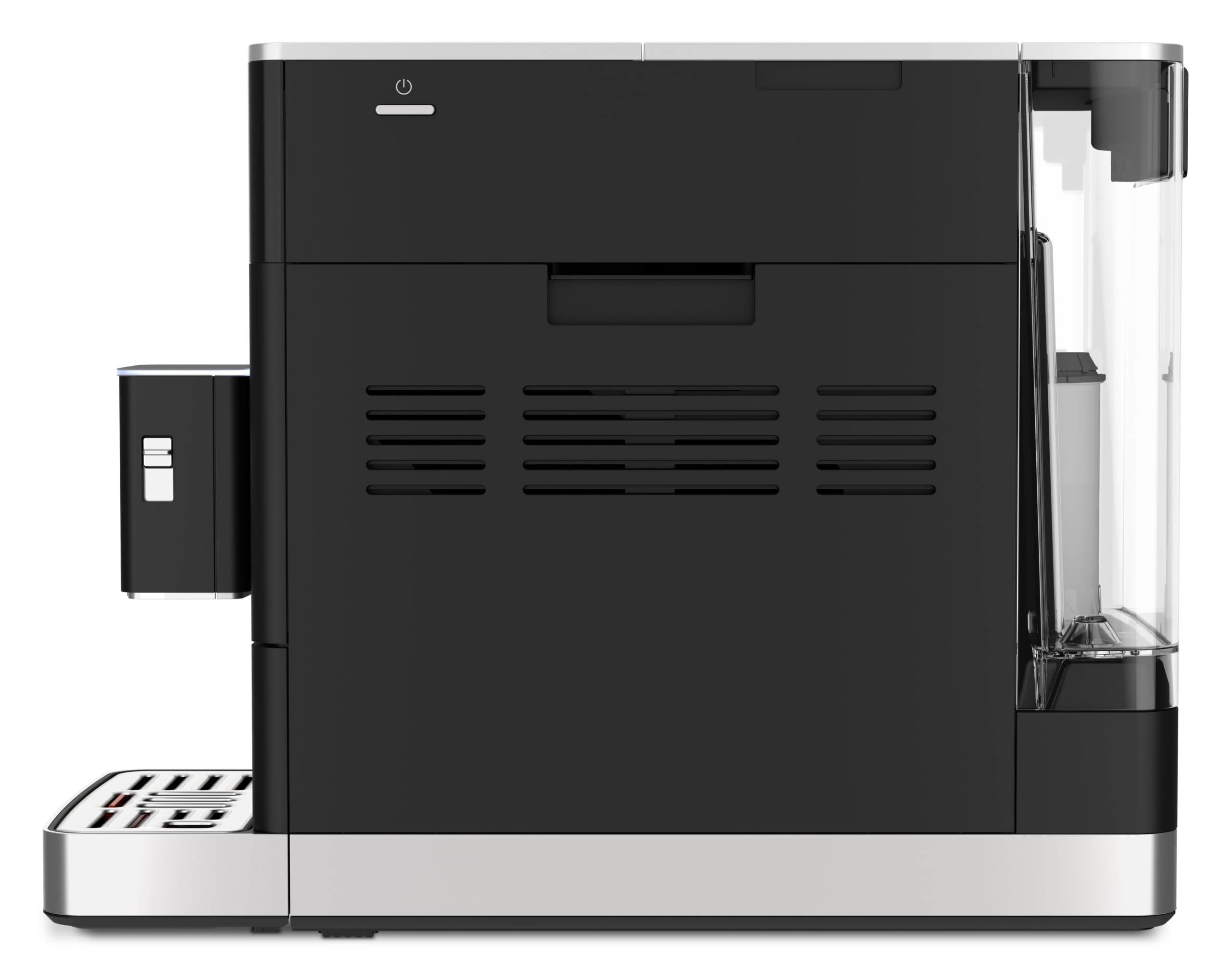 KitchenAid KF4 Macchina da Caffè Superautomatica, AutoMilk Avanzato, Macinacaffè IntelliGrind, 15+ Ricette, Display Colori, Caffè Freddo, 15-18 Bar, Nero Opaco