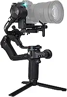 FeiyuTech SCORP 2, estabilizador gimbal de 3 eixos para câmeras DSLR e sem espelho, rastreamento de IA, pagamento de 2,5 kg, vida útil da bateria de 13 horas, carregamento rápido USB-C