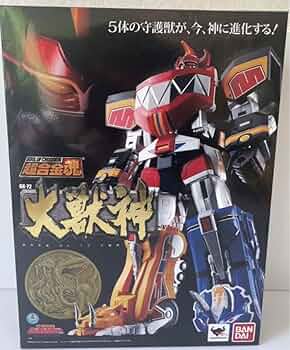 超合金魂 大獣神 恐竜戦隊ジュウレンジャー　Power Rangers Amazon.co.jp: TAMASHII NATIONS 超合金魂 恐竜戦隊