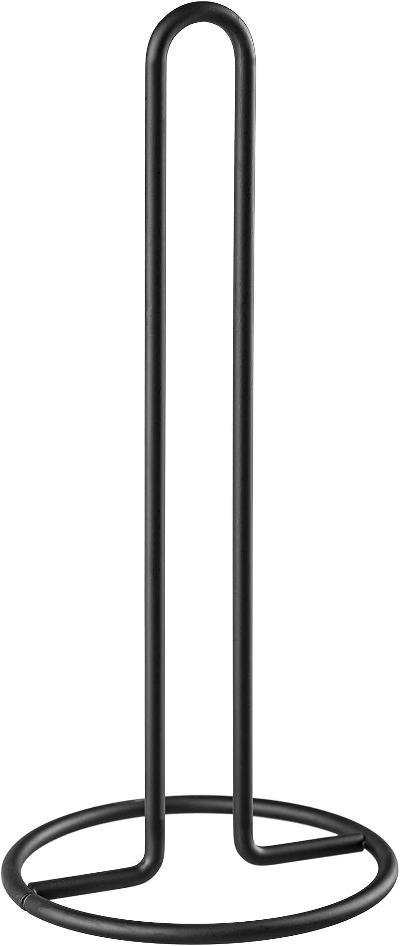 Küchenrollenhalter Schwarz Stehend - Ohne Bohren Für Arbeitsplatte