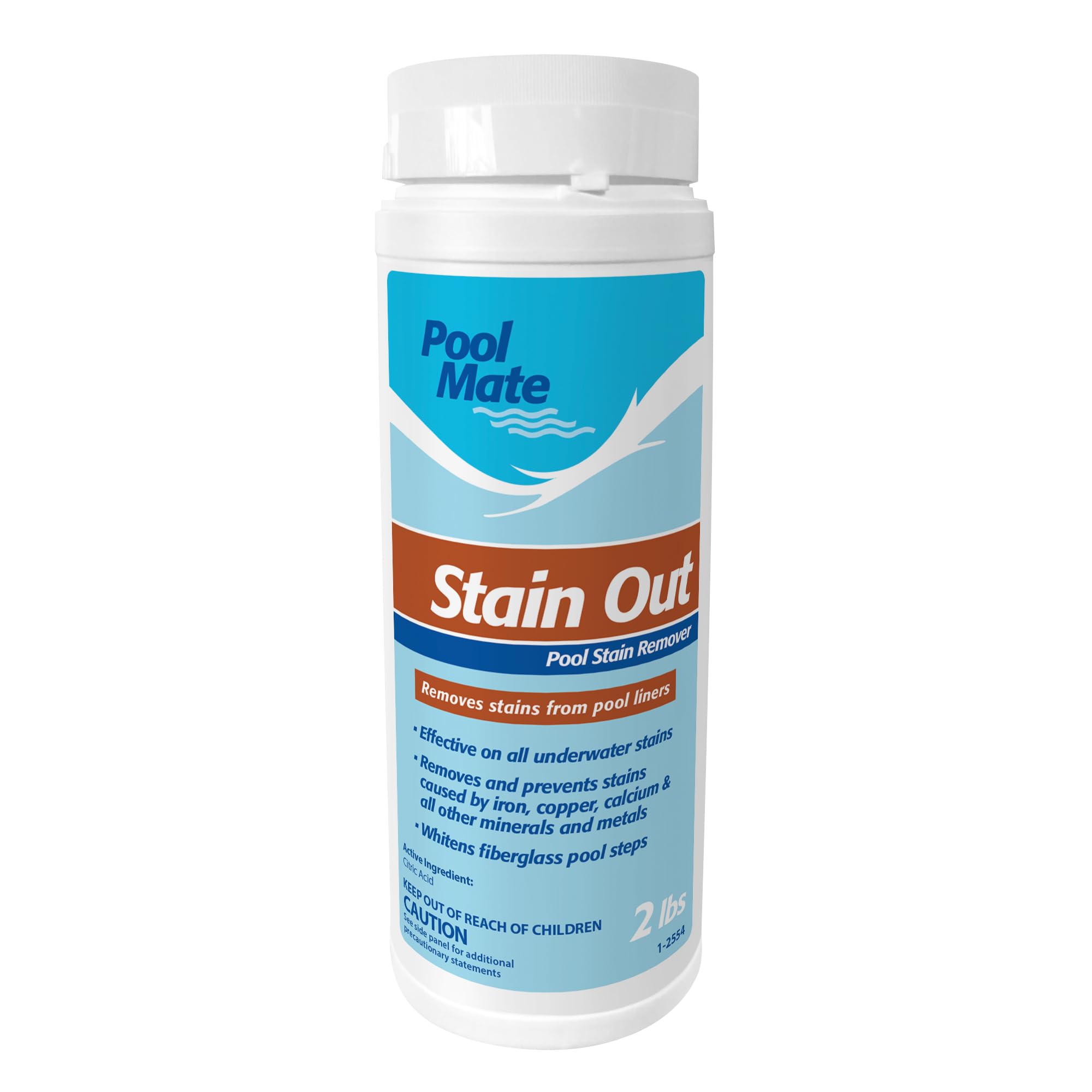 Pool Mate 2-Pounds Premium Stain Out Pool Stain Remover, Made in USA
