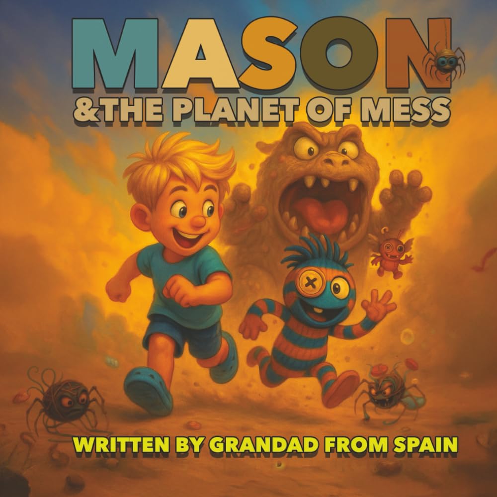 Mason & the Planet of Mess: A beautifully written and illustrated story about a very messy planet and a boy who helps , a story of chaos , cleaning and finding fun along the way