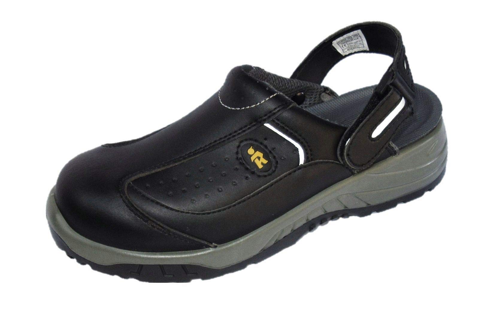 EuroRoutier Trendy Black Whashable Sabots de Sécurité SB+A+E+FO+SRC