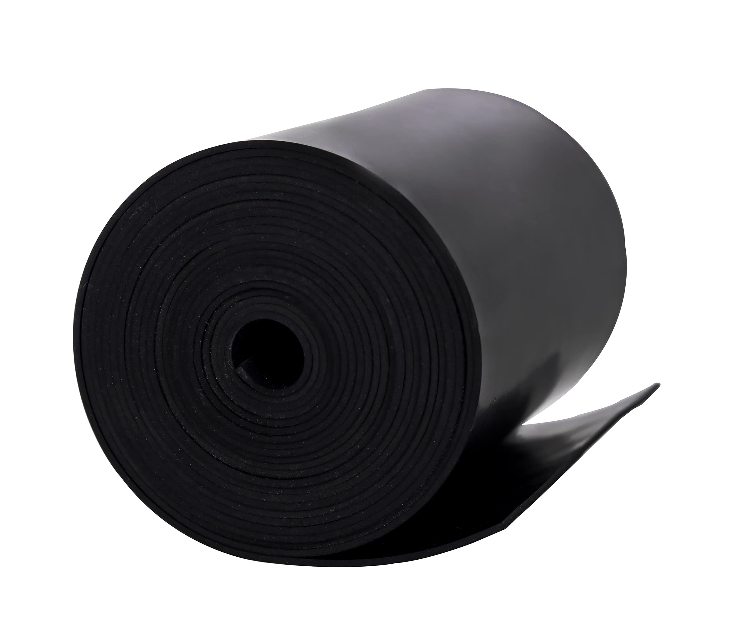 Neoprene Rubber Sheet Solid Rubber Strips Roll PadInsulation for Weather Stripping, Gasket, Shield, Costume, Seal, DIY (1/16" (.062") Thick, 5" Wide X 10' Long)