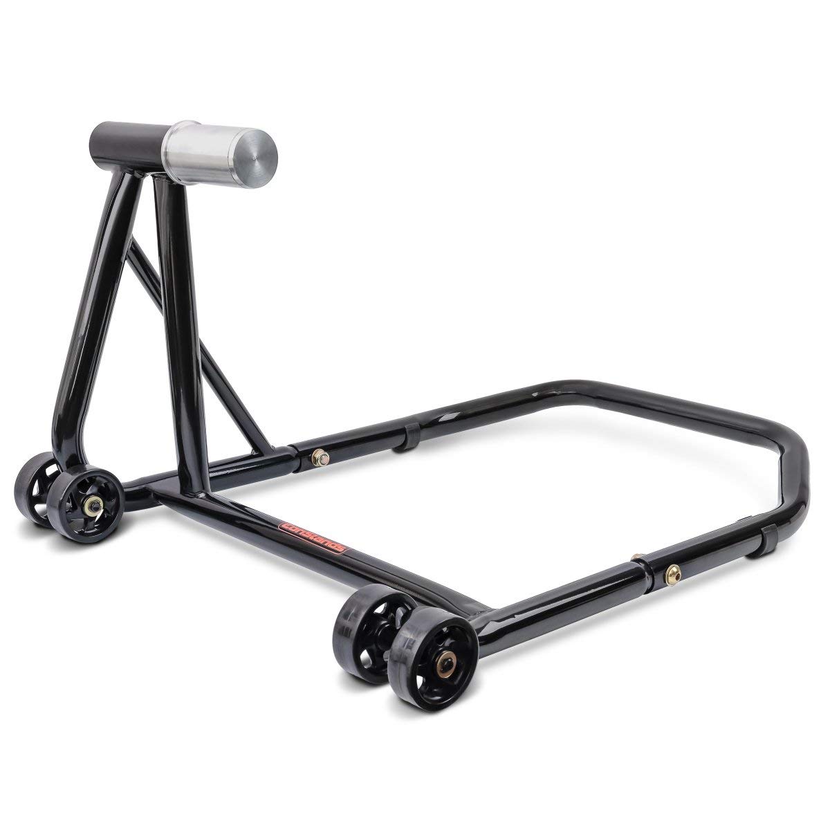 Caballete Trasero Compatible para BMW R NineT Pure 17-23 Black, ConStands Single por Basculante Monobrazo, adaptadore Incl.