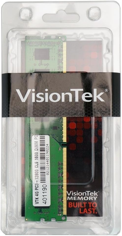 Lowest Price VisionTek Products 4GB DDR3 1600 MHz CL9 DIMM, Desktop Memory - 900383 Best Cyber Deals π₯ VisionTek Products 4GB DDR3 1600 MHz CL9 DIMM, Desktop Memory - 900383