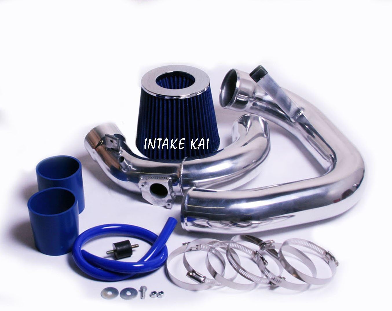 INTAKEKAI Performance Air Intake (Compatible with 2004-2009 Mazda 3 Mazda3 I S 2.0 2.0l 2.3 2.3l MODELS) (BLUE)