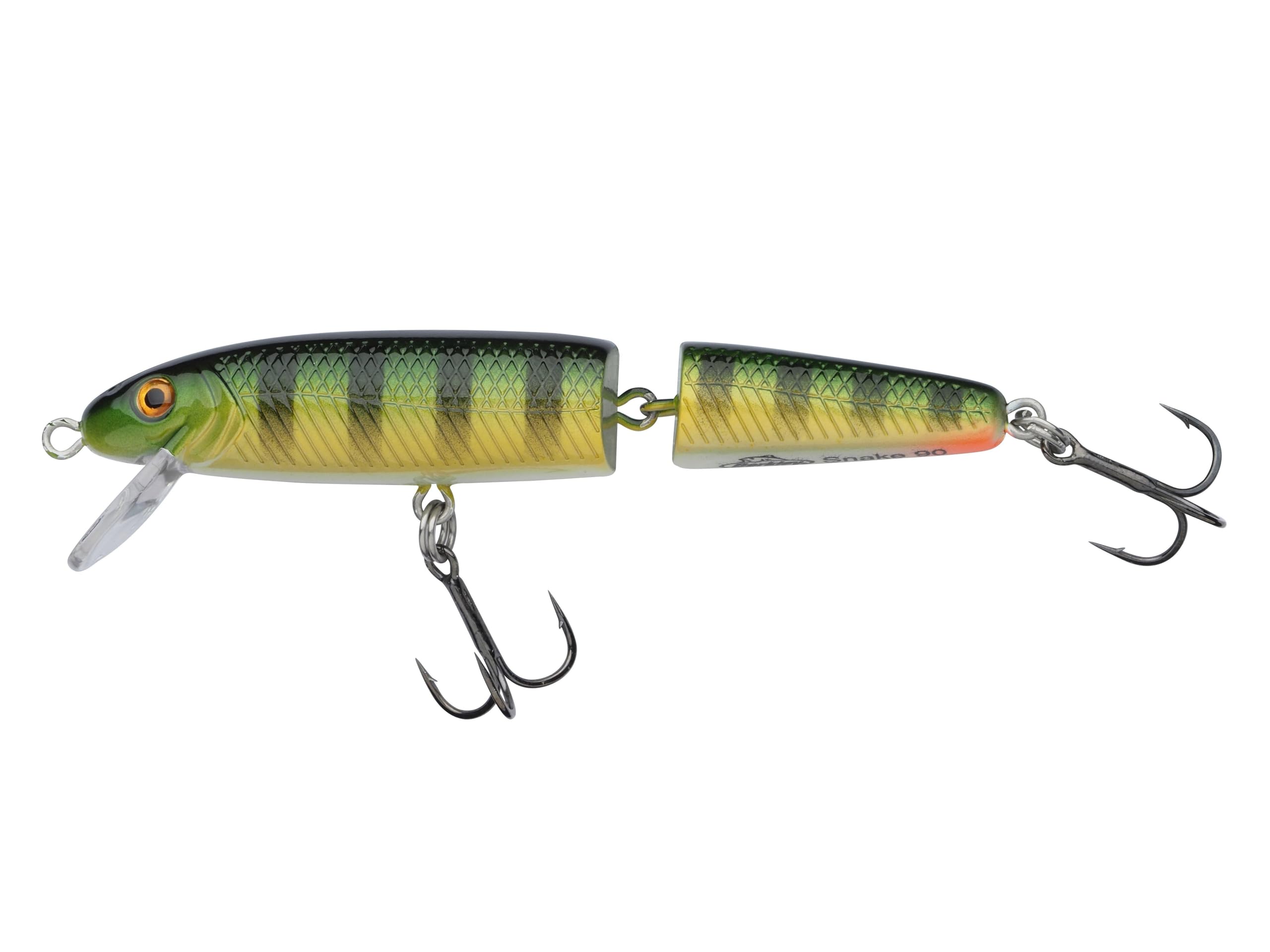 Berkley Pulse Snake Hard Swimbait | Realistic Snake-Style Jointed Surface Lure for Pike, Musky & Large Predators | Floating Topwater Lure for Freshwater Fishing | Lifelike Action | 9cm, Fegis