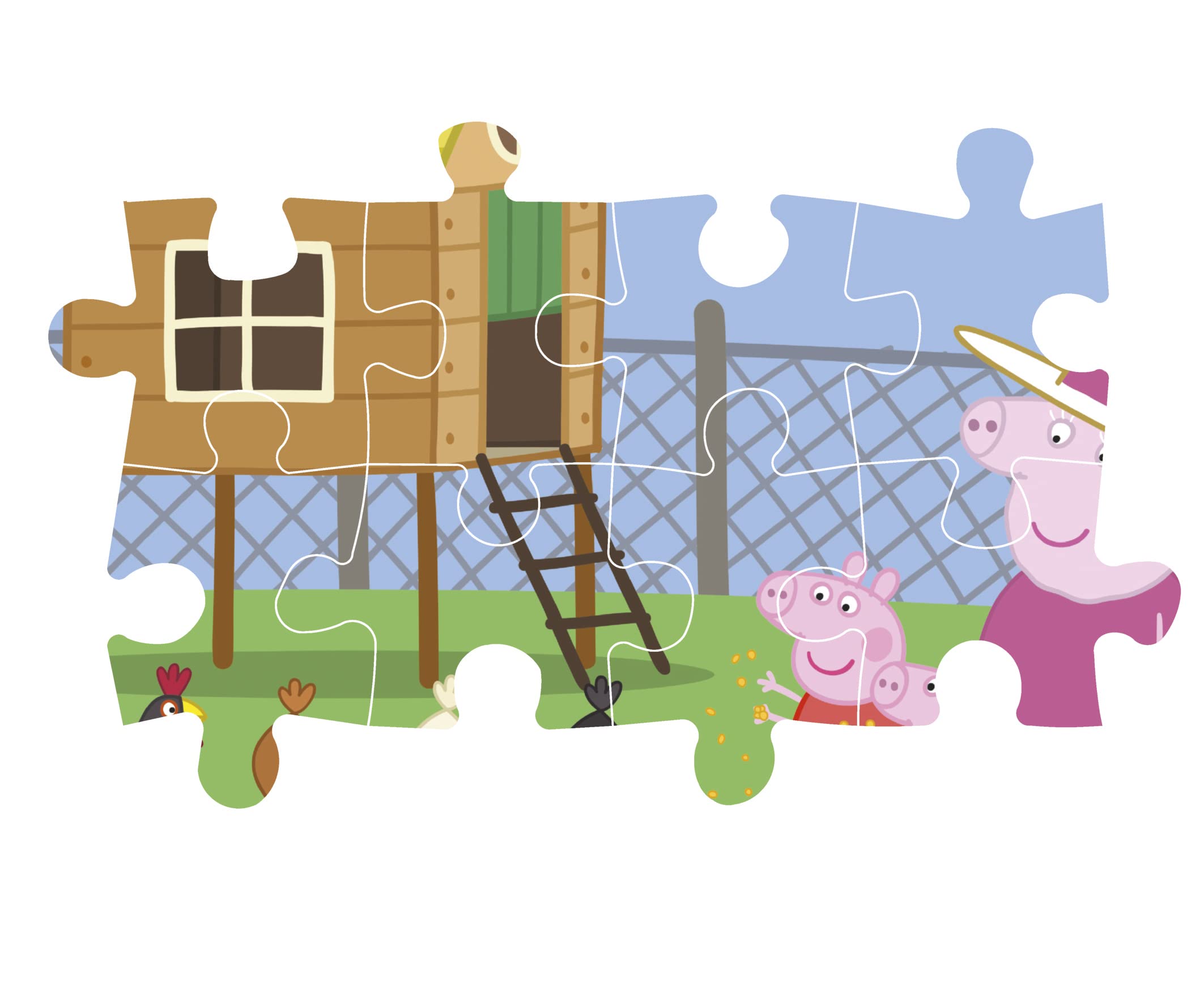 Clementoni | Puzzle Peppa Pig 4 En 1 Pour Enfants 3 Ans |12‑16‑20‑24 Pièces |Supercolor | Développe Motricité, Observation & Logique | Carton Recyclé | Activité Éducative | Jeu De Société