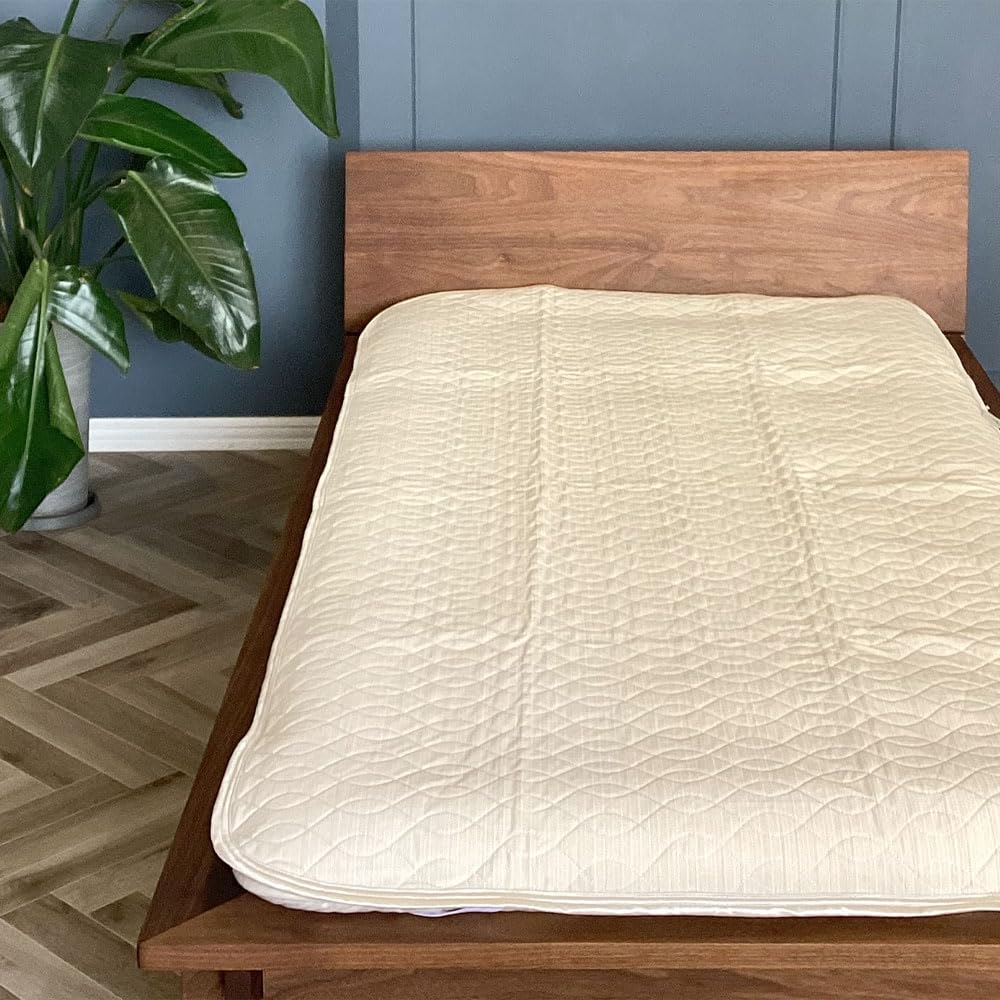 Amazon｜ロマンス小杉 アイスミン EX 麻 敷きパッド (ベージュ