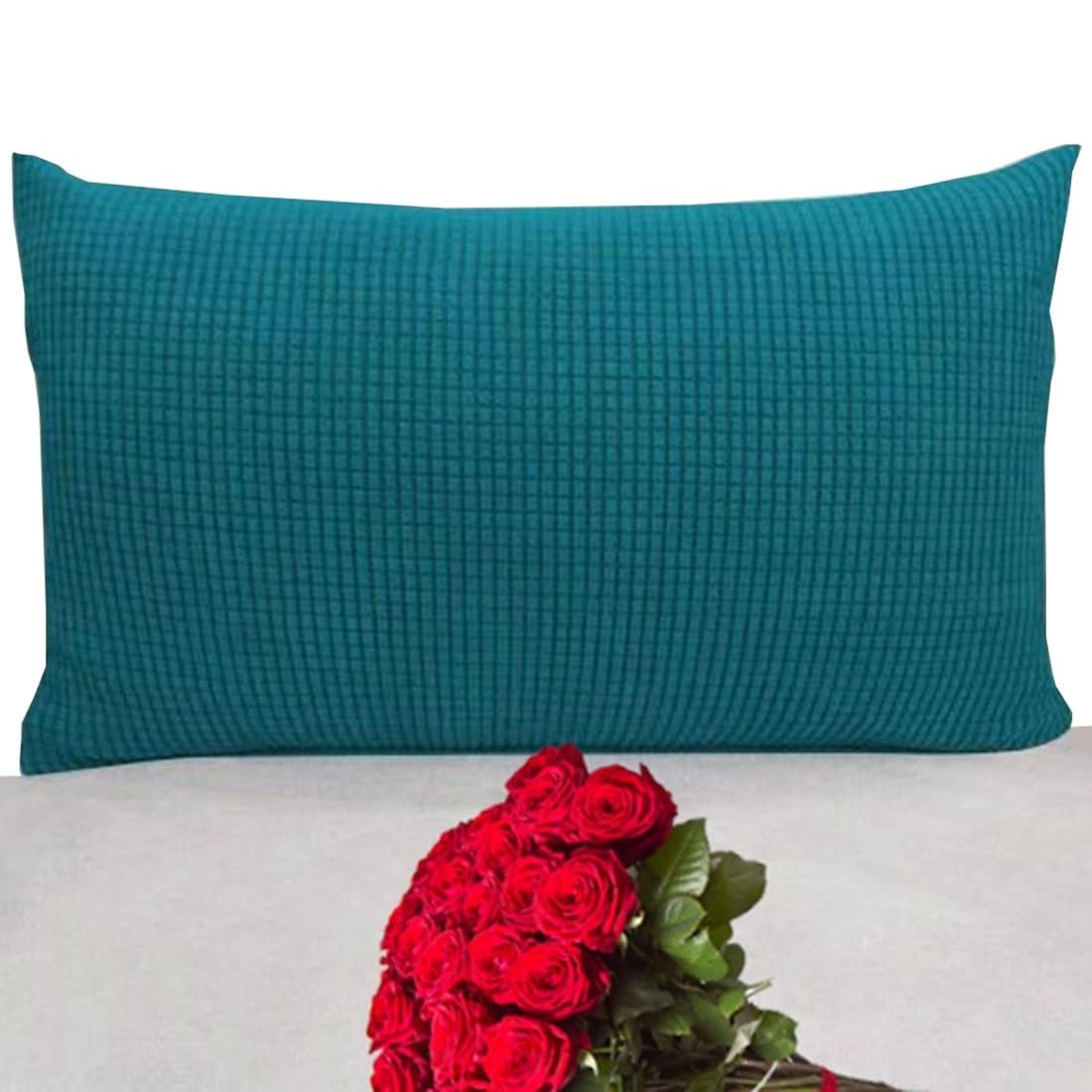 Velvet Cushion Covers 45 X 45cm 60cm X 60cm 18x18/24x24/16 X 16 Inches Sofa Pillowcase Throw Pillow Cases Plain Cushion Protectors For Sofas With Invisible Zipper ( Color : #3 , Size : Throw pillow Co