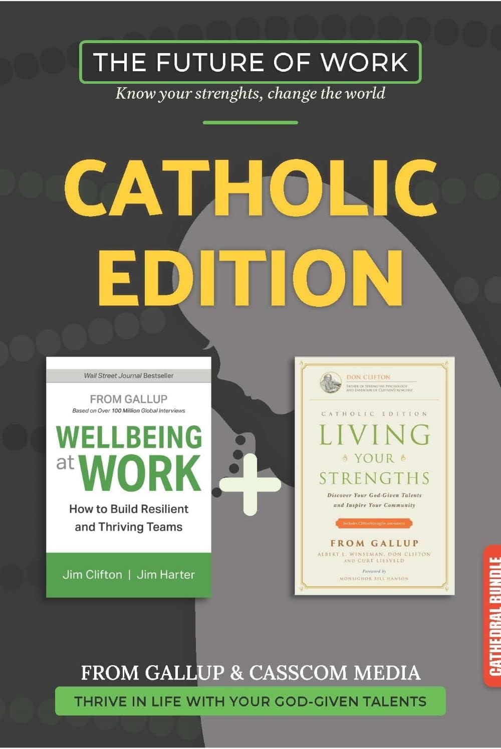 Wellbeing at Work and Living Your Strengths Catholic Edition Combo