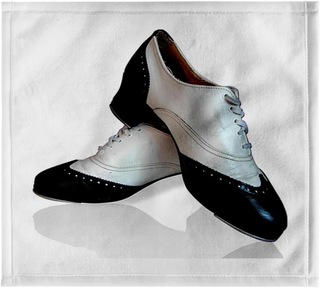 3dRose Tap Shoes 22x30 Bath Hand Pool Towel