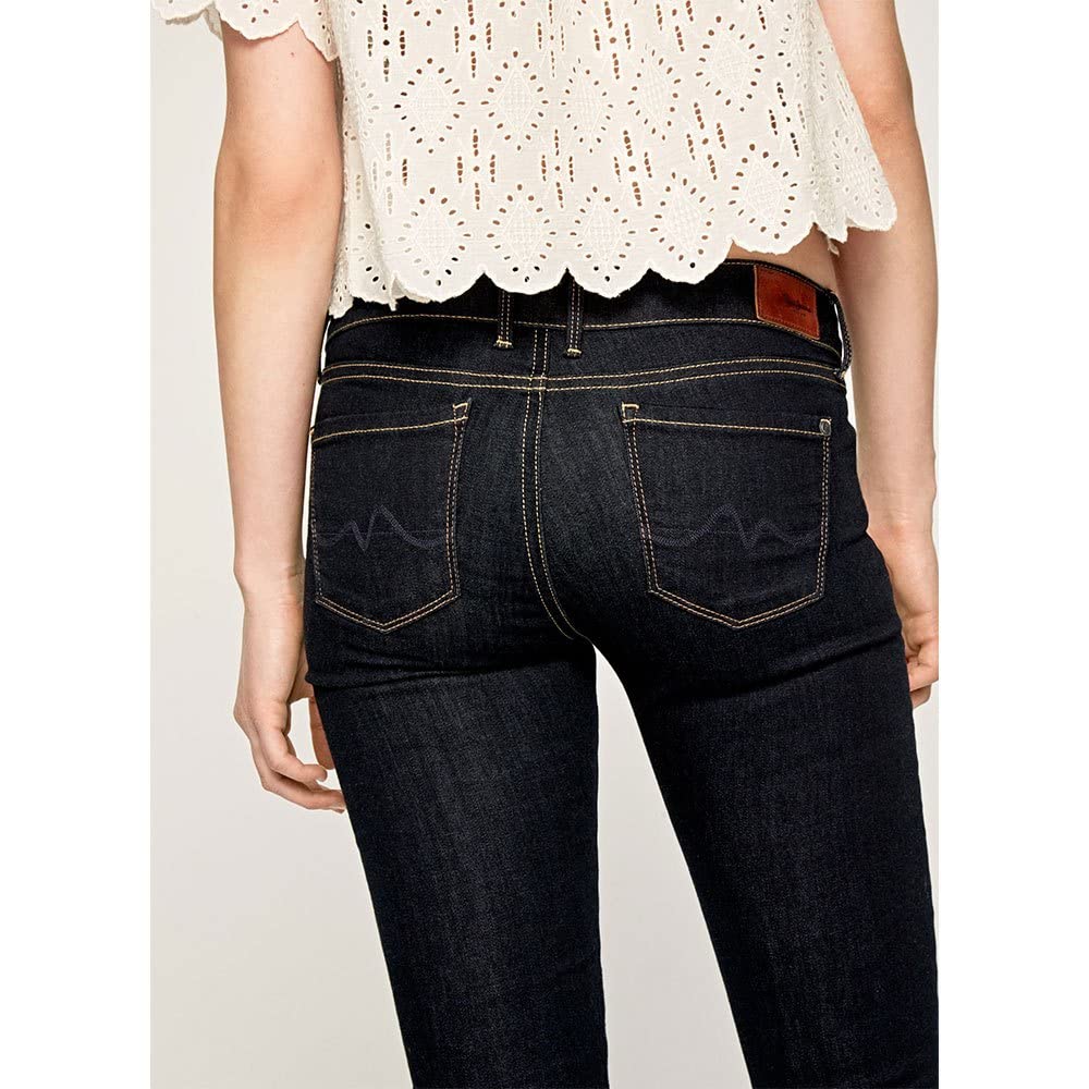 Pepe Jeans Damskie dżinsy Rosevelt Red
