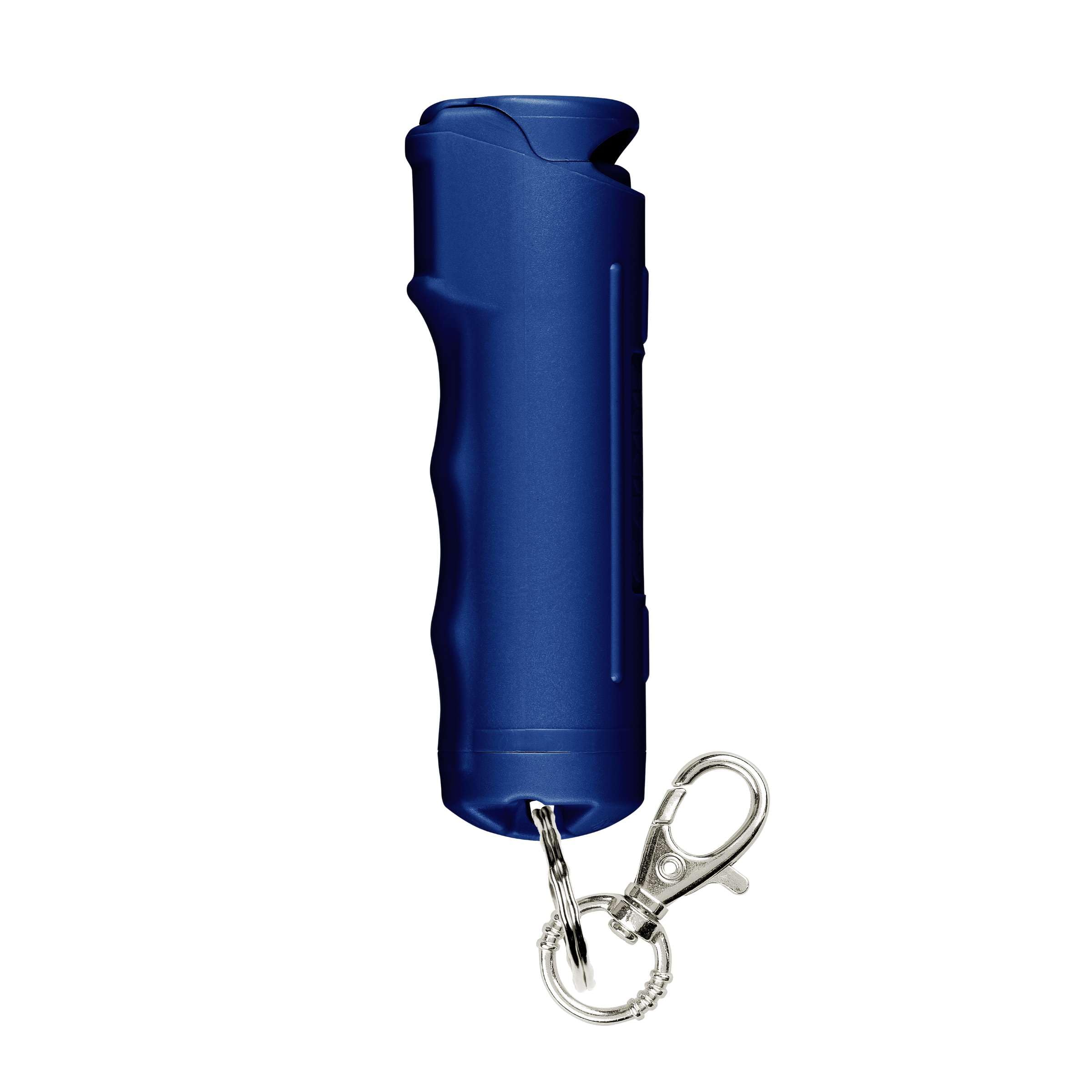 SABRE Pepper Spray with Fast Flip-Top Safety &amp; Snap‑Clip Keychain for Self Defense - Maximum Police Strength OC with UV Marking Dye, 10‑Sec. Spray, 14-ft Range, Finger Grip, Made in USA, 0.54 fl oz