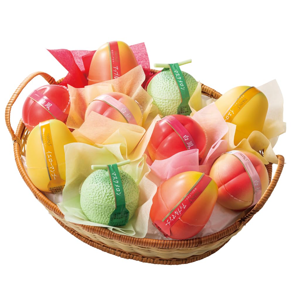 Amazon.co.jp: 新宿高野 果実ピュアゼリーおまかせセット10入 : 食品